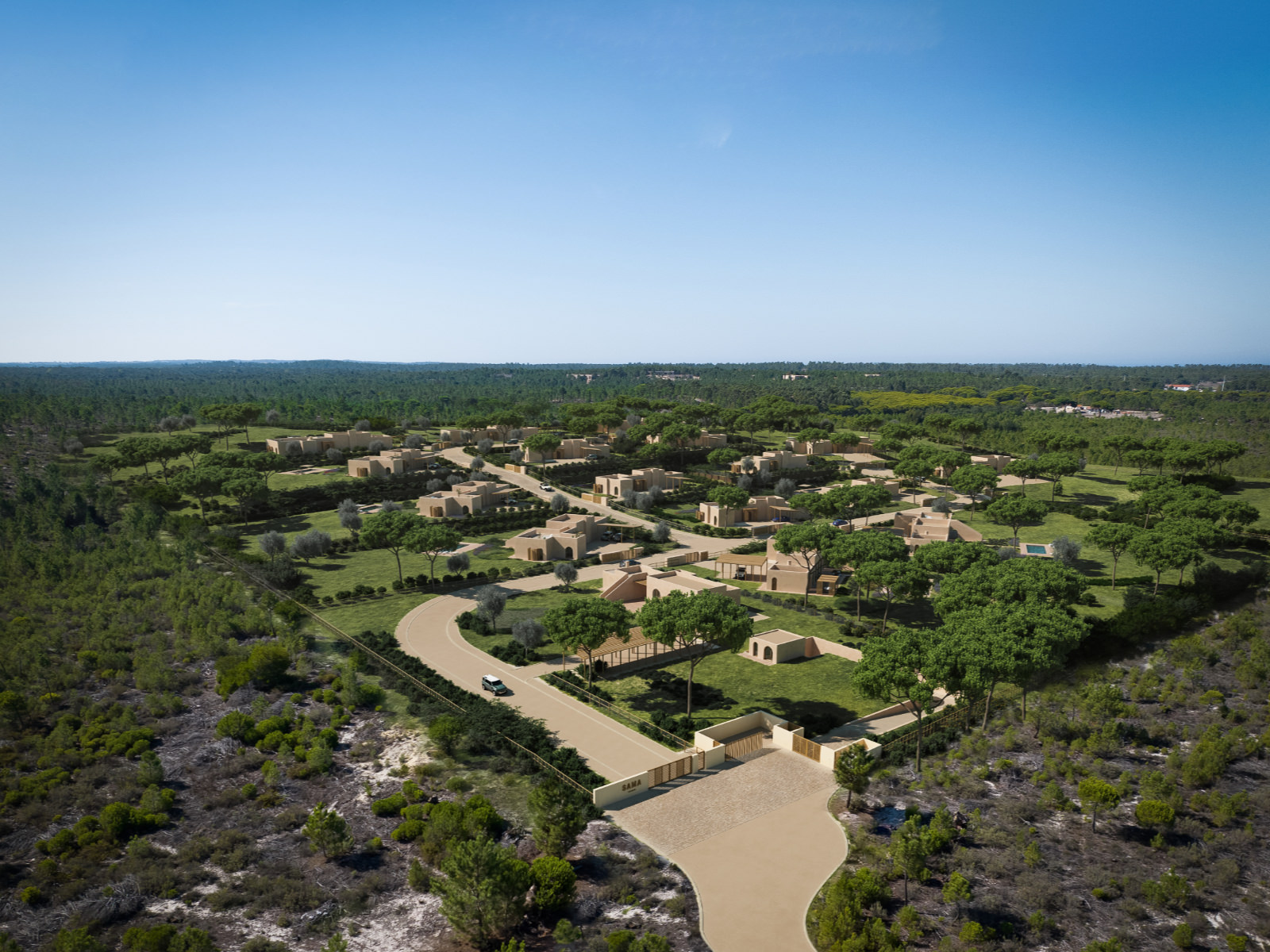 SAMA — COMPORTA — Aerial view